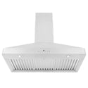 ZLINE 36 in. Convertible Vent Wall Mount Range Hood in Stainless Steel, Handle Open Box-Good Condition