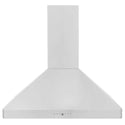 ZLINE 36 in. Convertible Vent Wall Mount Range Hood in Stainless Steel, Handle Open Box-Good Condition