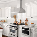 ZLINE 30 in. Convertible Vent Wall Mount Range Hood in Stainless Steel, Handle Open Box-Good Condition