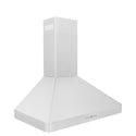 ZLINE 36 in. Convertible Vent Wall Mount Range Hood in Stainless Steel Handle, Open Box-Great Condition