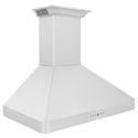 36" ZLINE CrownSound™Ducted Vent Wall Mount Range Hood in Stainless Steel with Built-in Bluetooth Speakers (KF2CRN-BT-36)