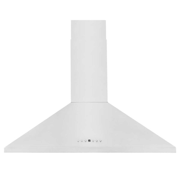 ZLINE 30 in. Convertible Vent Convertible Vent Wall Mount Range Hood in Stainless Steel, Handle Open Box-Good Condition