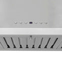 ZLINE 30 in. Convertible Vent Convertible Vent Wall Mount Range Hood in Stainless Steel, Handle Open Box-Good Condition