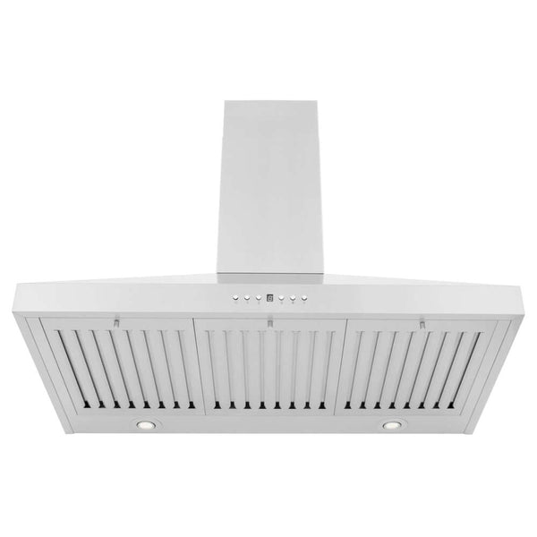 ZLINE 30 in. Convertible Vent Convertible Vent Wall Mount Range Hood in Stainless Steel, Handle Open Box-Good Condition