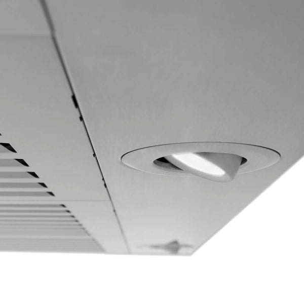ZLINE 30 in. Convertible Vent Convertible Vent Wall Mount Range Hood in Stainless Steel, Handle Open Box-Good Condition