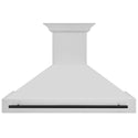 ZLINE 48 in. Autograph Edition Stainless Steel Range Hood with Stainless Steel Shell and Accented Handle (8654STZ-48)