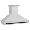 ZLINE 48 in. Autograph Edition Stainless Steel Range Hood with Stainless Steel Shell and Accented Handle (8654STZ-48)