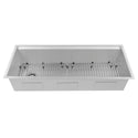 ZLINE 33 in. Garmisch Undermount Single Bowl Stainless Steel Kitchen Sink with Bottom Grid and Accessories (SLS-43)