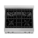ZLINE 30 in. Legacy Gas Rangetop with 4 Burners and Porcelain Cooktop in Satin Stainless Steel, Open Box-Great Condition