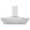ZLINE 36 in. Convertible Vent Wall Mount Range Hood in Stainless Steel Handle, Open Box-Great Condition