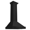 ZLINE 30 in. Convertible Black Stainless Steel Wall Mount Range Hood With Black Stainless Steel Handle (BSKB4X-30)