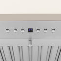 ZLINE 48" Ducted Vent Wooden Convertible Vent Wall Mount Range Hood in Cottage White (KPTT-48)