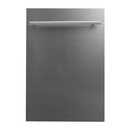 ZLINE 18 in. Dishwasher Panel in Satin Stainless Steel Finish with Modern Handle (DP-SN-18)