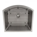 ZLINE Telluride 22 in. Undermount Single Bowl Stainless Steel Kitchen Sink with Bottom Grid (SCS-22) front, above.