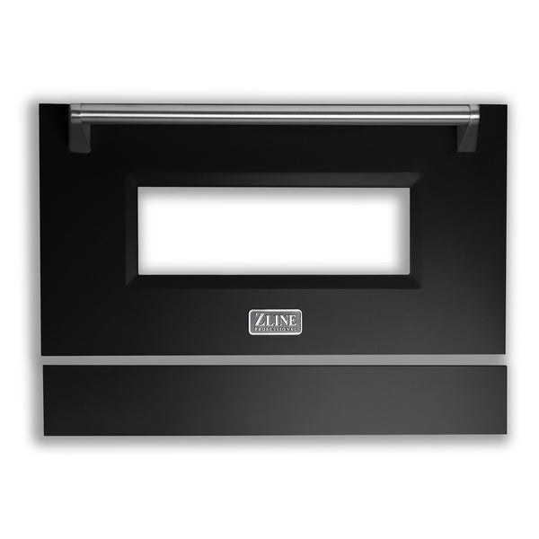 ZLINE 30 in. Black Matte Range Door for RA and RG and RAIND Models (RA-DR-BLM-30)