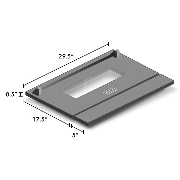 ZLINE 30 in. Blue Matte Range Door for RA and RG and RAIND Models (RA-DR-BM-30)