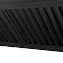 ZLINE 36 in. Autograph Edition Black Stainless Steel Range Hood with Handle (BS655Z-36)