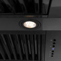 ZLINE 48 in. Autograph Edition Black Stainless Steel Range Hood with Handle (BS655Z-48)