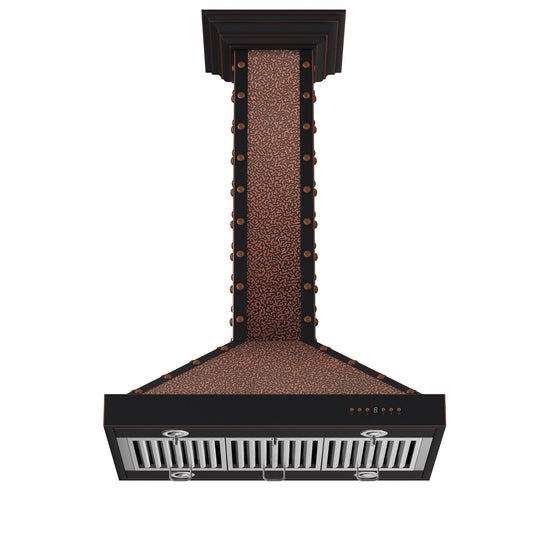 ZLINE 42 in. Designer Series Wall Mount Range Hood (KB2-EBBXB-42)