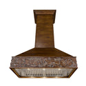 ZLINE 42" Ducted Wooden Wall Mount Range Hood in Walnut (373RR-42)