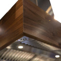 ZLINE 30 in. Convertible Designer Series Wooden Wall Mount Range Hood in Butcher Block (681W-30)