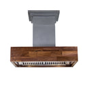 ZLINE 30 in. Convertible Designer Series Wooden Island Mount Range Hood in Butcher Block (681iW-30)