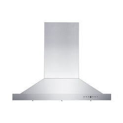 30 in. Ducted Island Mount Range Hood with Single Remote Blower in Stainless Steel (GL2i-RS-30-400)