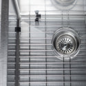 ZLINE 30 in. Meribel Undermount Single Bowl Satin Stainless Steel Kitchen Sink with Bottom Grid (SRS-30S)