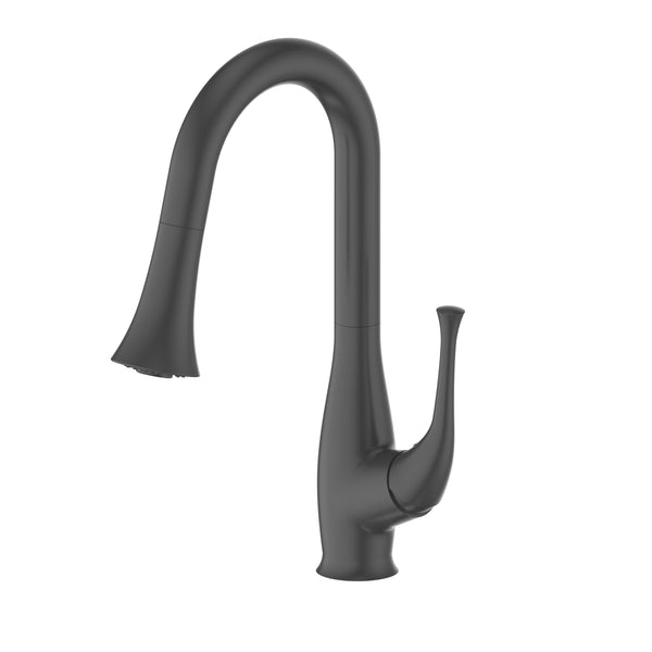 ZLINE Shakespeare Kitchen Faucet in Matte Black (SHK-KF-MB)