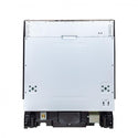 ZLINE 24 in. Top Control Dishwasher with Copper Panel and Traditional Style Handle, 52dBa (DW-C-H-24) front, closed.