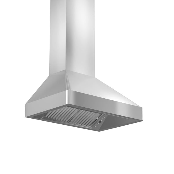 ZLINE 36 in. Professional Ducted Wall Mount Range Hood in Stainless Steel (9667-36)