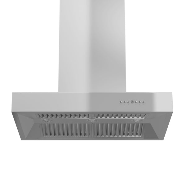 ZLINE 48 in. Outdoor Island Mount Range Hood in Stainless Steel (KECOMi-304-48)