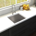 ZLINE 23 in. Meribel Undermount Single Bowl Stainless Steel Kitchen Sink with Bottom Grid (SRS-23)
