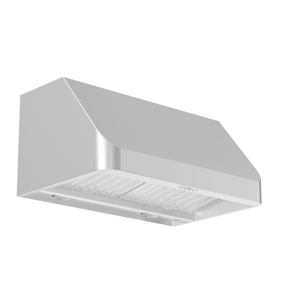 ZLINE Under Cabinet Range Hood in Stainless Steel with Recirculating Options (520)