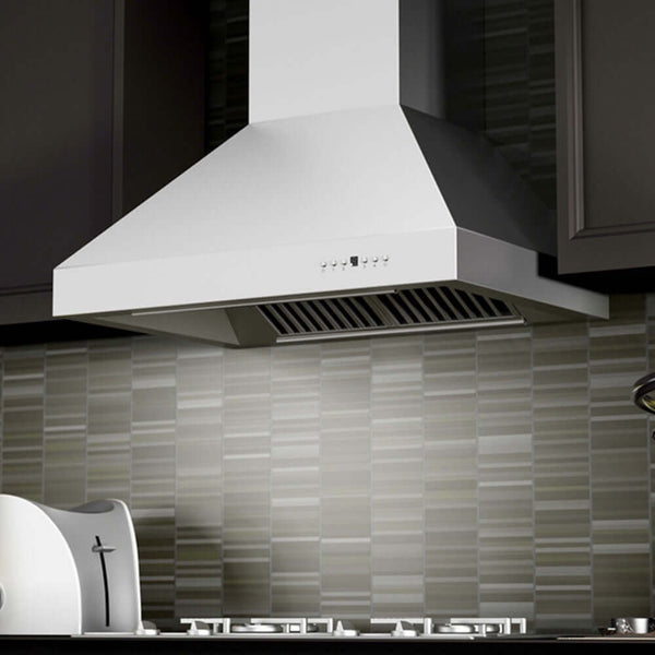 ZLINE 36 in. Outdoor Ducted Wall Mount Range Hood in Outdoor Approved Stainless Steel, Open Box-Good Condition