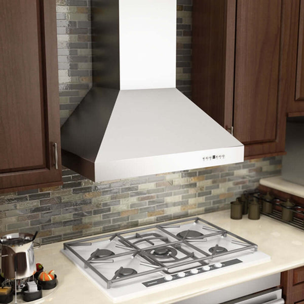 ZLINE 36 in. Outdoor Ducted Wall Mount Range Hood in Outdoor Approved Stainless Steel, Open Box-Good Condition