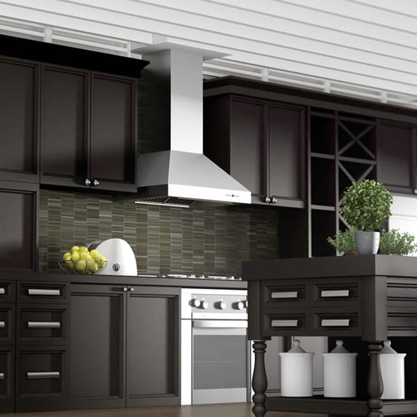 ZLINE 36 in. Outdoor Ducted Wall Mount Range Hood in Outdoor Approved Stainless Steel, Open Box-Good Condition