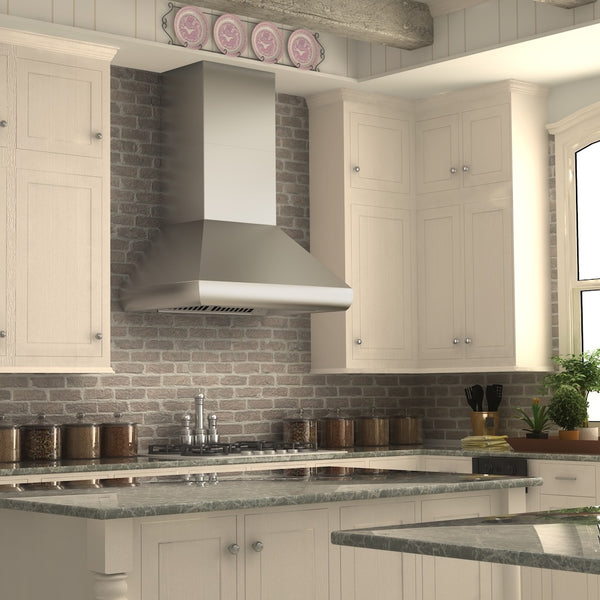 ZLINE 42 in. Outdoor Wall Mount Range Hood in Stainless Steel (687-304-42)
