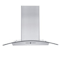 ZLINE 30" Convertible Vent Wall Mount Range Hood in Stainless Steel & Glass (KZ-30)
