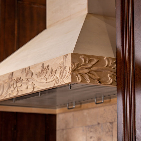 ZLINE 36 in. Ducted Unfinished Wooden Wall Mount Range Hood