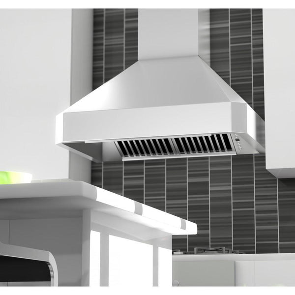 ZLINE 48 in. Wall Mount Range Hood in Stainless Steel (455-48)