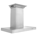 24" ZLINE CrownSound™Ducted Vent Wall Mount Range Hood in Stainless Steel with Built-in Bluetooth Speakers (KECRN-BT-24)