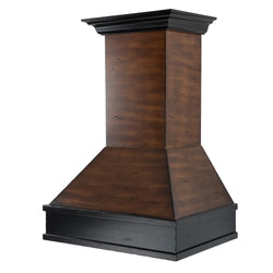 ZLINE 30" Convertible Vent Wooden Wall Mount Range Hood in Antigua and Hamilton (329AH-30)