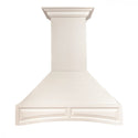 ZLINE 30 in. Ducted Wooden Wall Mount Range Hood with Dual Remote Blower in Cottage White (321TT-RD-30)