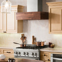 ZLINE 30 in. Convertible Designer Series Wooden Wall Mount Range Hood in Butcher Block (681W-30)