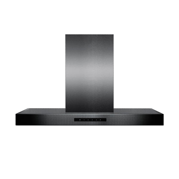 ZLINE 30" Convertible Island Mount Range Hood in Black Stainless Steel (BSKE2iN-30)