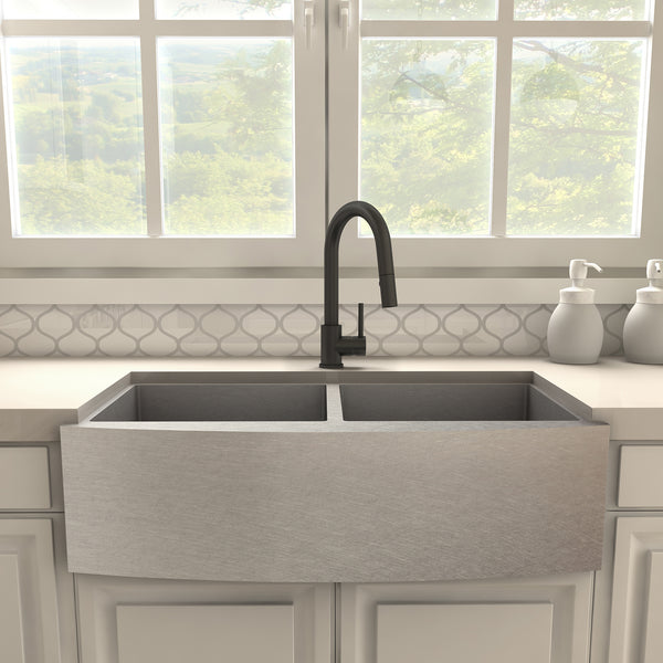ZLINE Dante Kitchen Faucet in Matte Black (DNT-KF-MB)