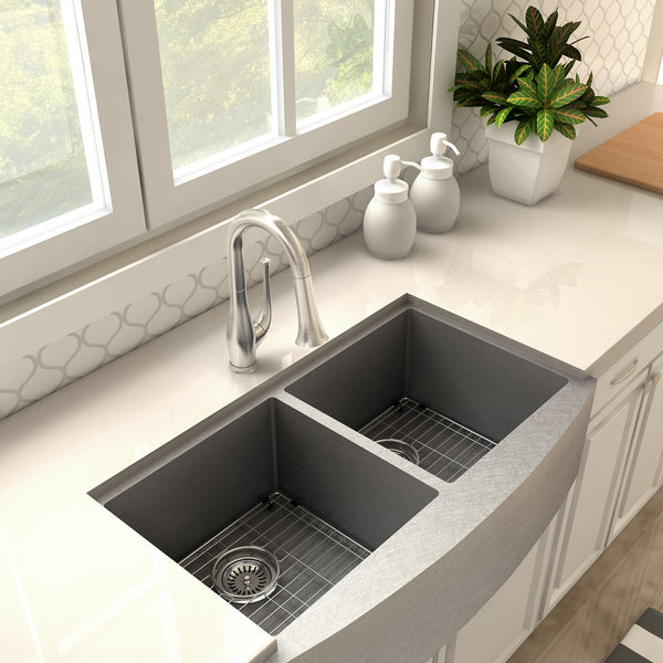 ZLINE Shakespeare Kitchen Faucet in Brushed Nickel (SHK-KF-BN)