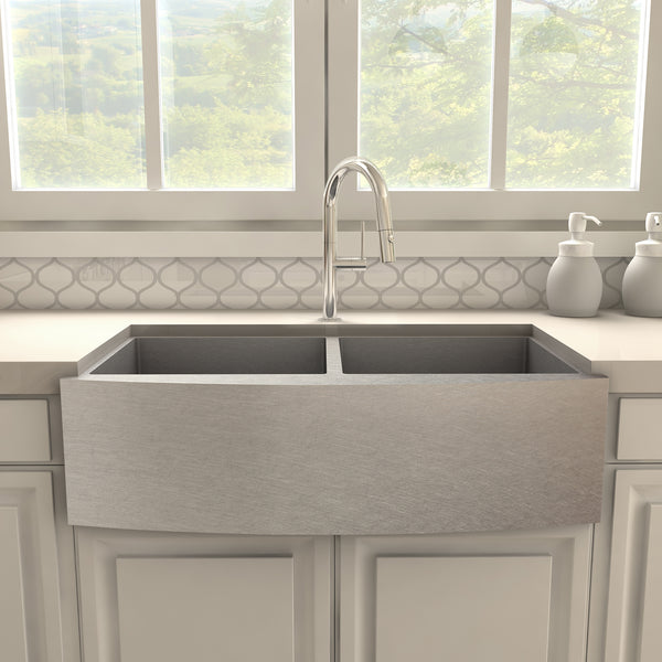 ZLINE Voltaire Kitchen Faucet in Chrome (VLT-KF-CH)