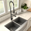 ZLINE Van Gogh Kitchen Faucet in Matte Black (VNG-KF-MB)